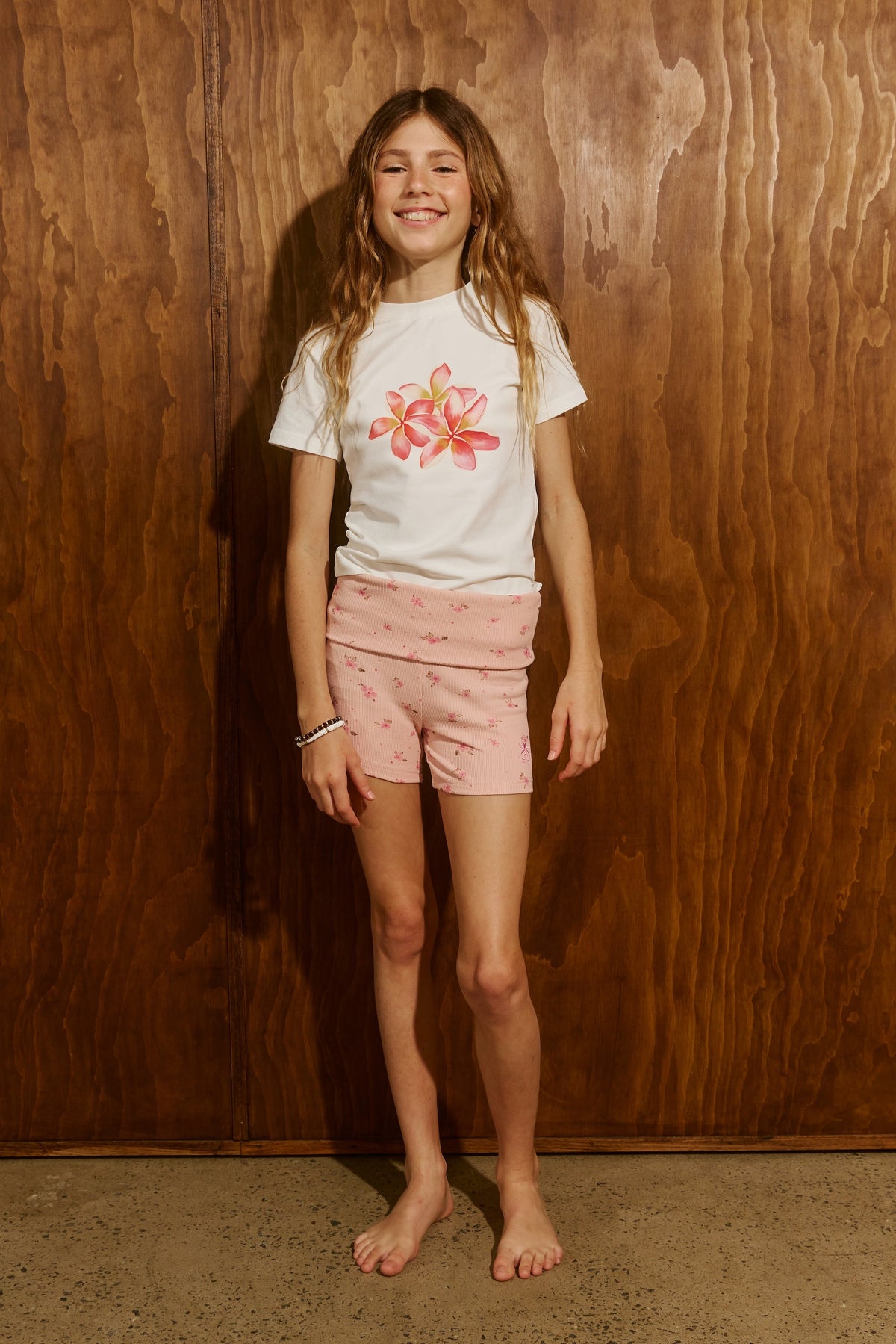 The Solana Shorts - Pink Floral