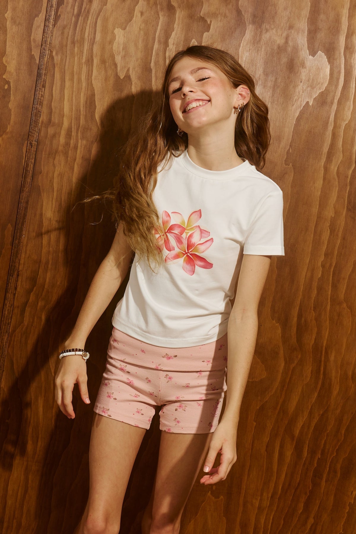The Solana Shorts - Pink Floral