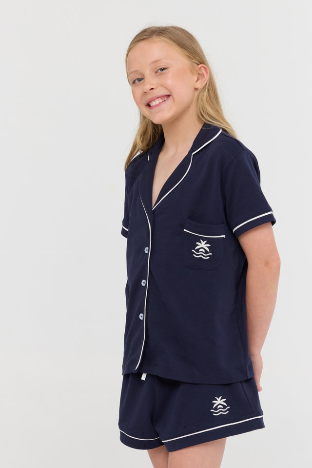 Jellybean Sleepover Set - Navy