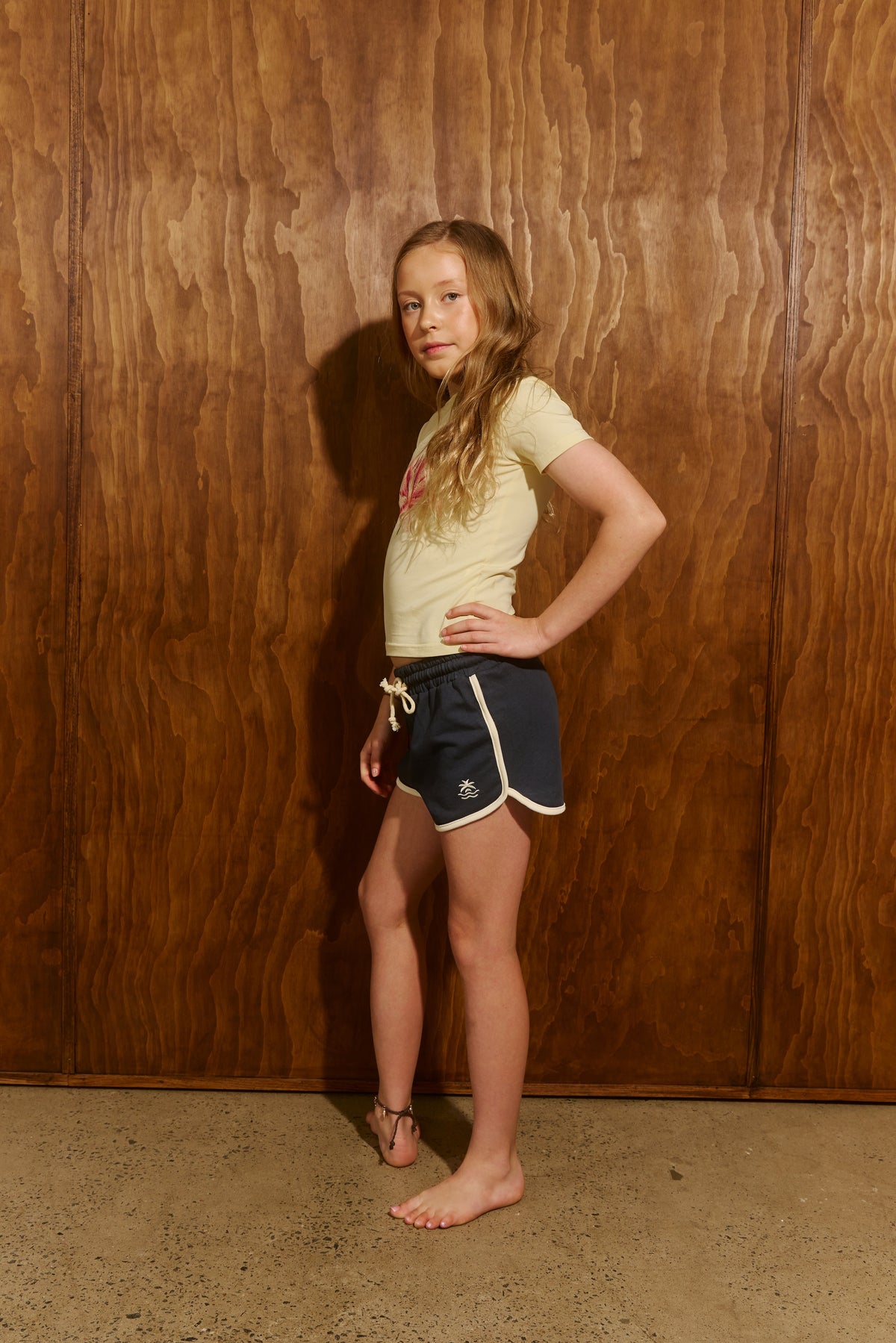 The Ziggy Roller Terry Shorts - Poolside Navy