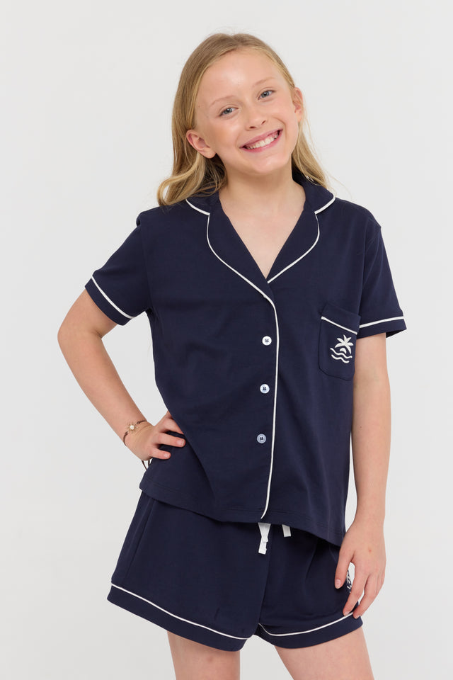 Jellybean Sleepover Set - Navy