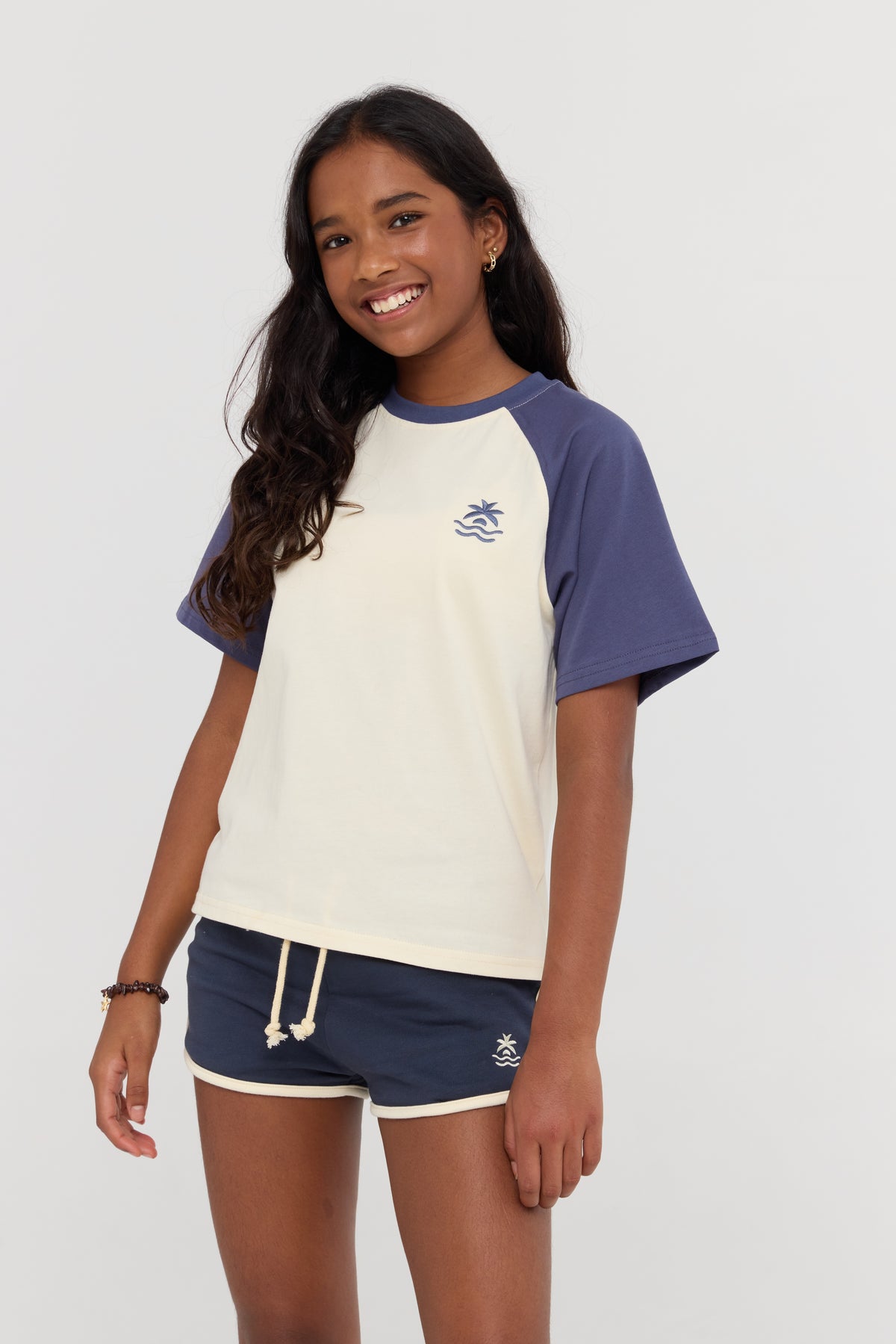 The Ziggy Roller Terry Shorts - Poolside Navy